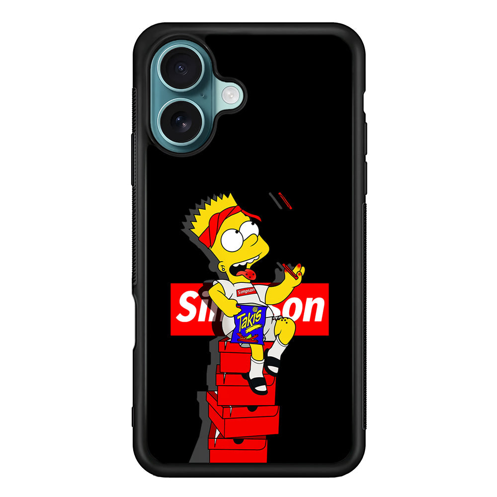 The Stylish Bart Simpson iPhone 16 Plus Case - Xtracase