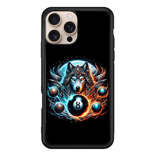 The Wolf Ball Number 8 iPhone 16 Pro Max Case - iPhone 16 Pro Max