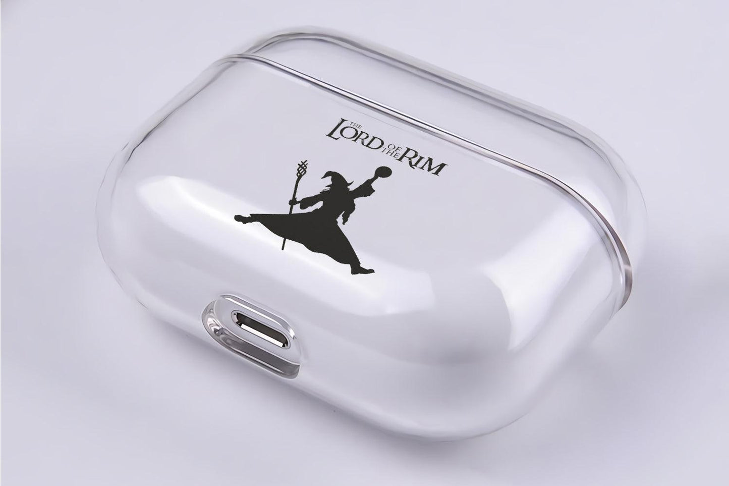 The Lord of The Rim Slam Dunks Protective Clear Case Cover For Apple Airpod Pro 2-Xtracase