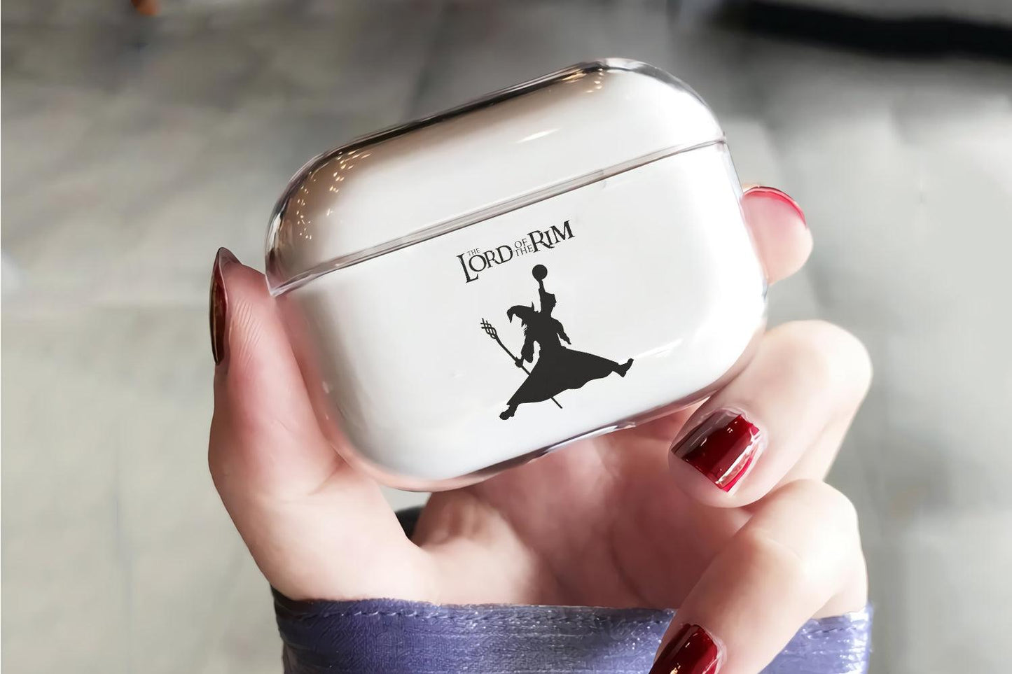 The Lord of The Rim Slam Dunks Apple Airpod Pro 2 Clear Case-Xtracase