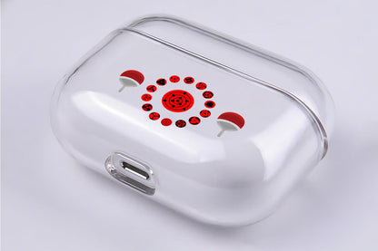 The Uchiha's Sharingan Form Protective Clear Case Cover For Apple Airpod Pro 3-Xtracase