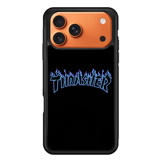 Thrasher Blue Flame iPhone 17 Pro Max Case