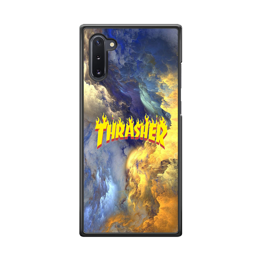 Thrasher Golden Smoke Samsung Galaxy Note 10 Case-Xtracase