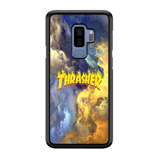 Thrasher Golden Smoke Samsung Galaxy S9 Plus Case-Xtracase