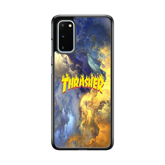 Thrasher Golden Smoke Samsung Galaxy S20 Case-Xtracase