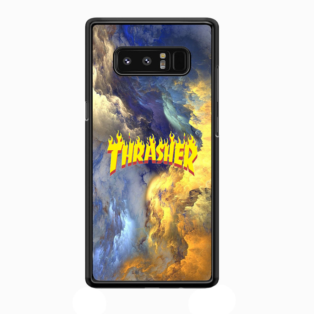 Thrasher Golden Smoke Samsung Galaxy Note 8 Case-Xtracase