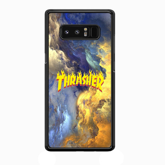 Thrasher Golden Smoke Samsung Galaxy Note 8 Case-Xtracase