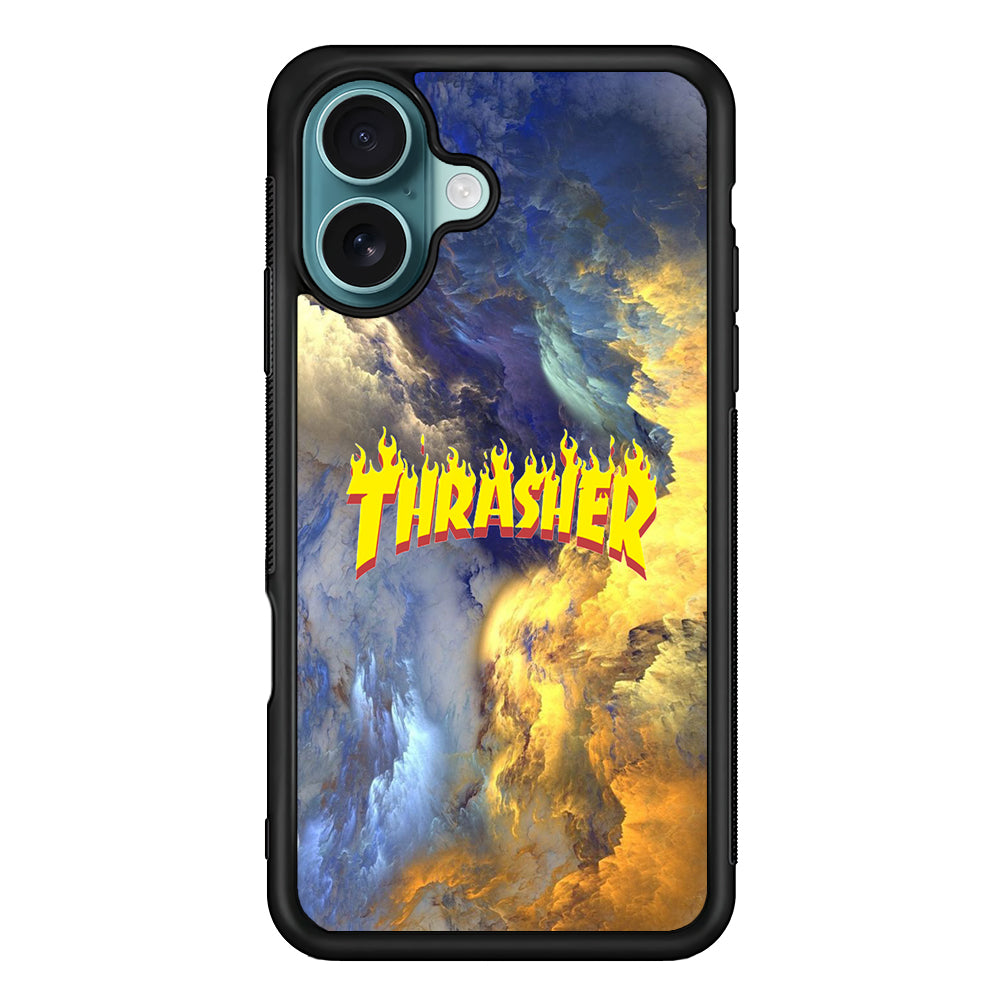 Thrasher Golden Smoke iPhone 16 Case - Xtracase