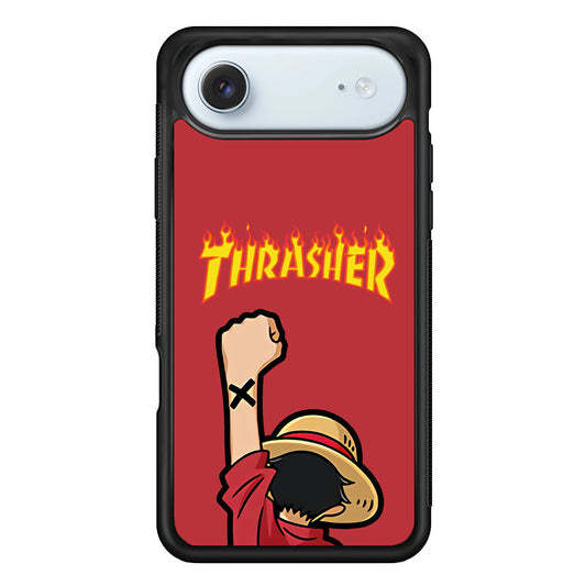 Thrasher Maroon Luffy iPhone 17 Air Case - Xtracase