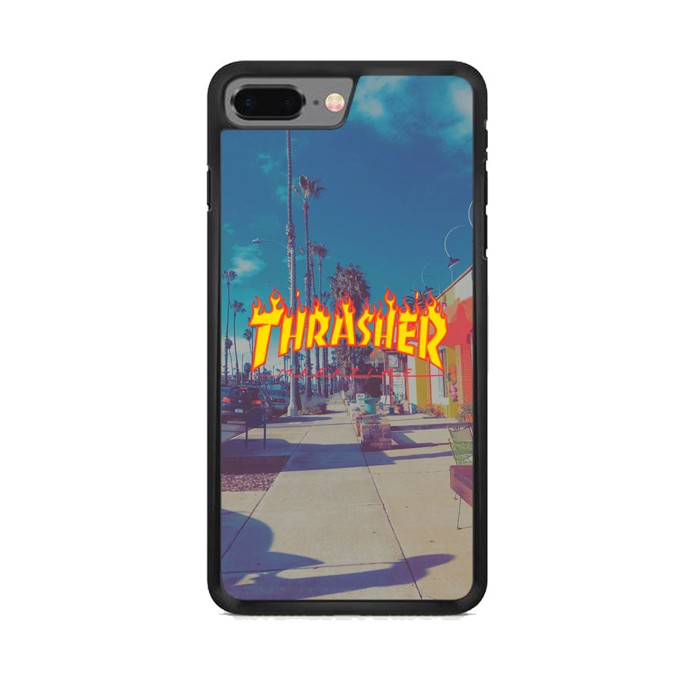 Thrasher Passed Road iPhone 8 Plus Case-Xtracase