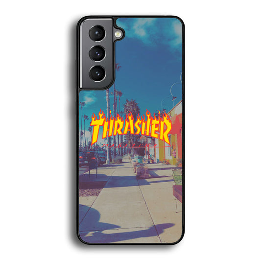 Thrasher Passed Road Samsung Galaxy S21 Case-Xtracase
