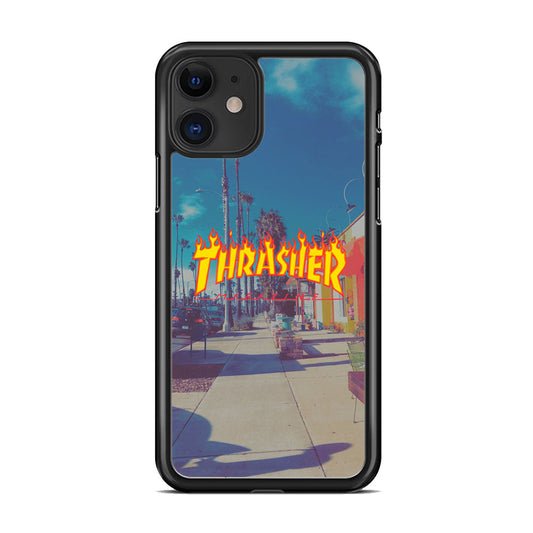 Thrasher Passed Road iPhone 11 Case-Xtracase