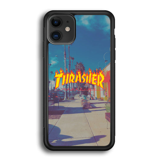 Thrasher Passed Road iPhone 12 Case-Xtracase