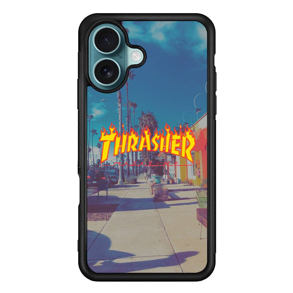 Thrasher Passed Road iPhone 16 Case - Xtracase