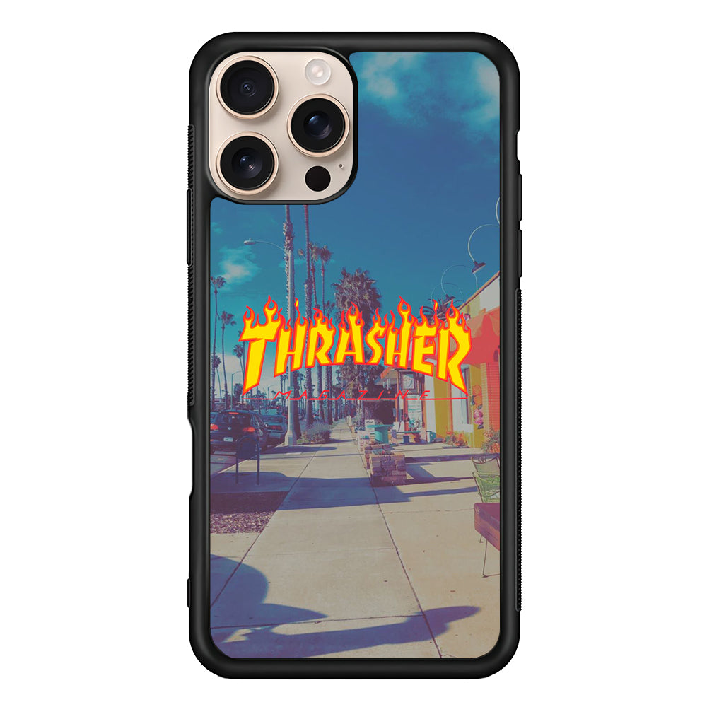 Thrasher Passed Road iPhone 16 Pro Case - Xtracase