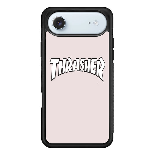 Thrasher Pearl White Logo iPhone 17 Air Case - Xtracase