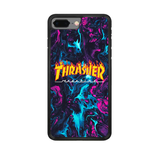 Thrasher Purple Liquid iPhone 7 Plus Case-Xtracase