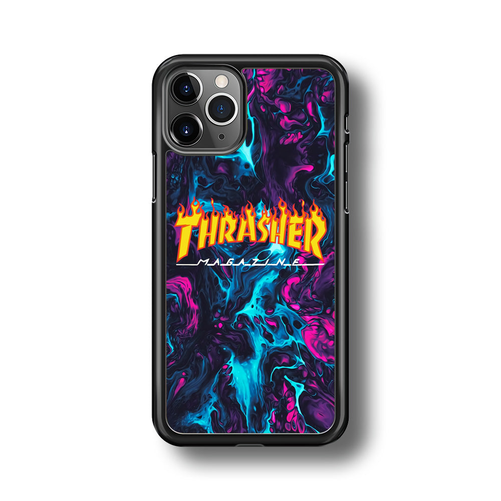 Thrasher Purple Liquid iPhone 11 Pro Max Case-Xtracase
