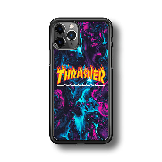 Thrasher Purple Liquid iPhone 11 Pro Case-Xtracase