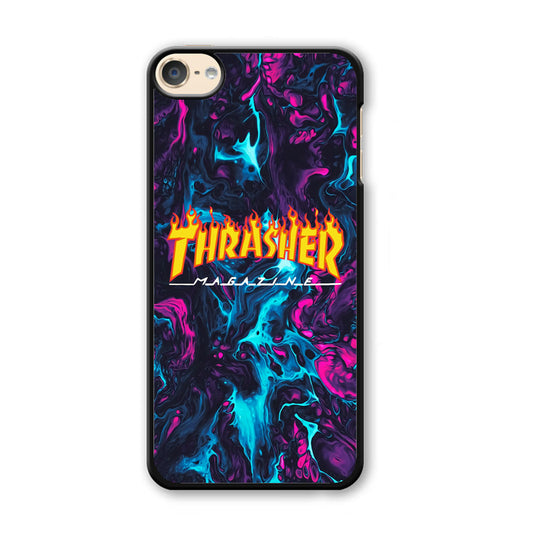Thrasher Purple Liquid iPod Touch 6 Case-Xtracase