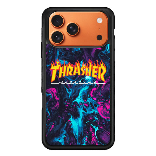 Thrasher Purple Liquid iPhone 17 Pro Max Case