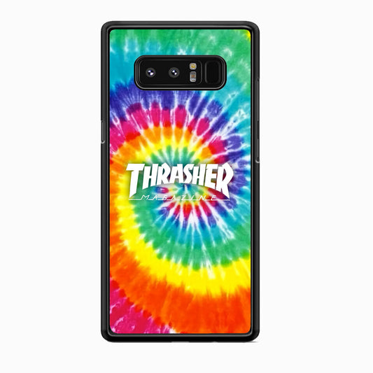 Thrasher Spiral Rainbow Samsung Galaxy Note 8 Case-Xtracase