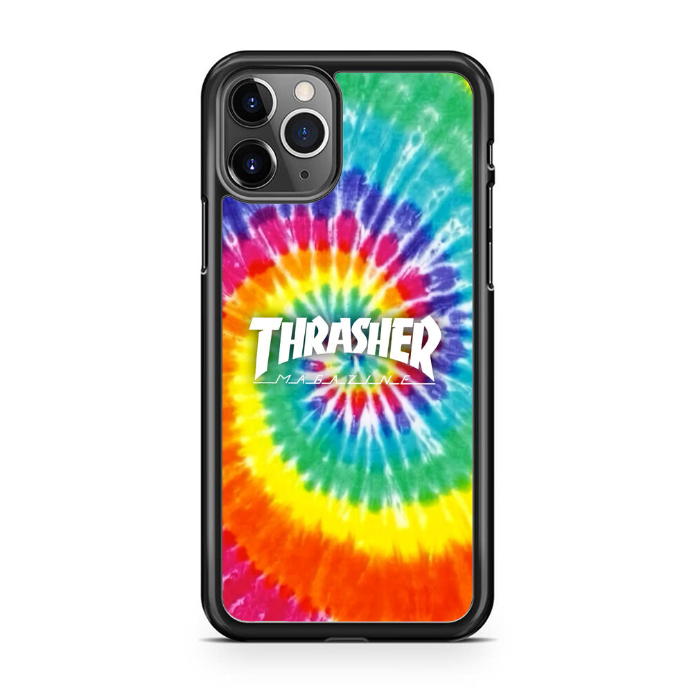 Thrasher Spiral Rainbow iPhone 11 Pro Case-Xtracase