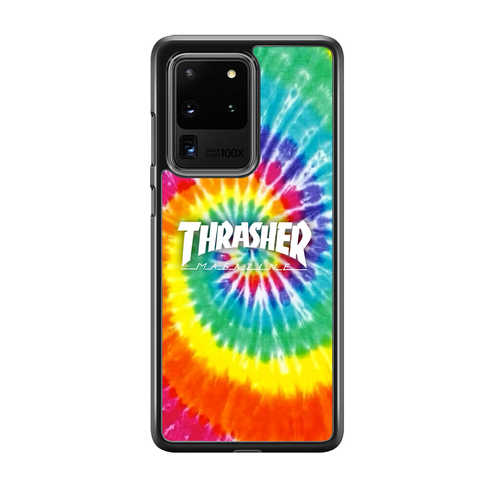 Thrasher Spiral Rainbow Samsung Galaxy S20 Ultra Case-Xtracase