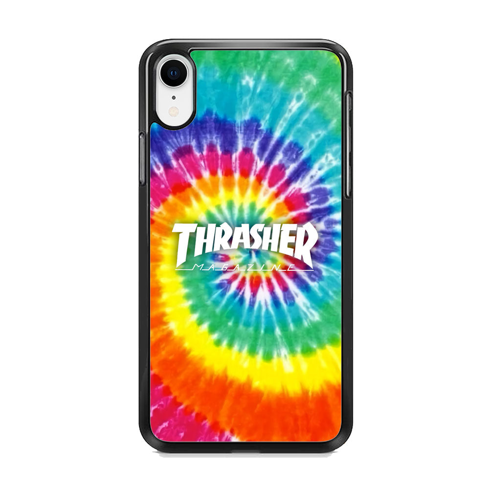 Thrasher Spiral Rainbow iPhone XR Case-Xtracase