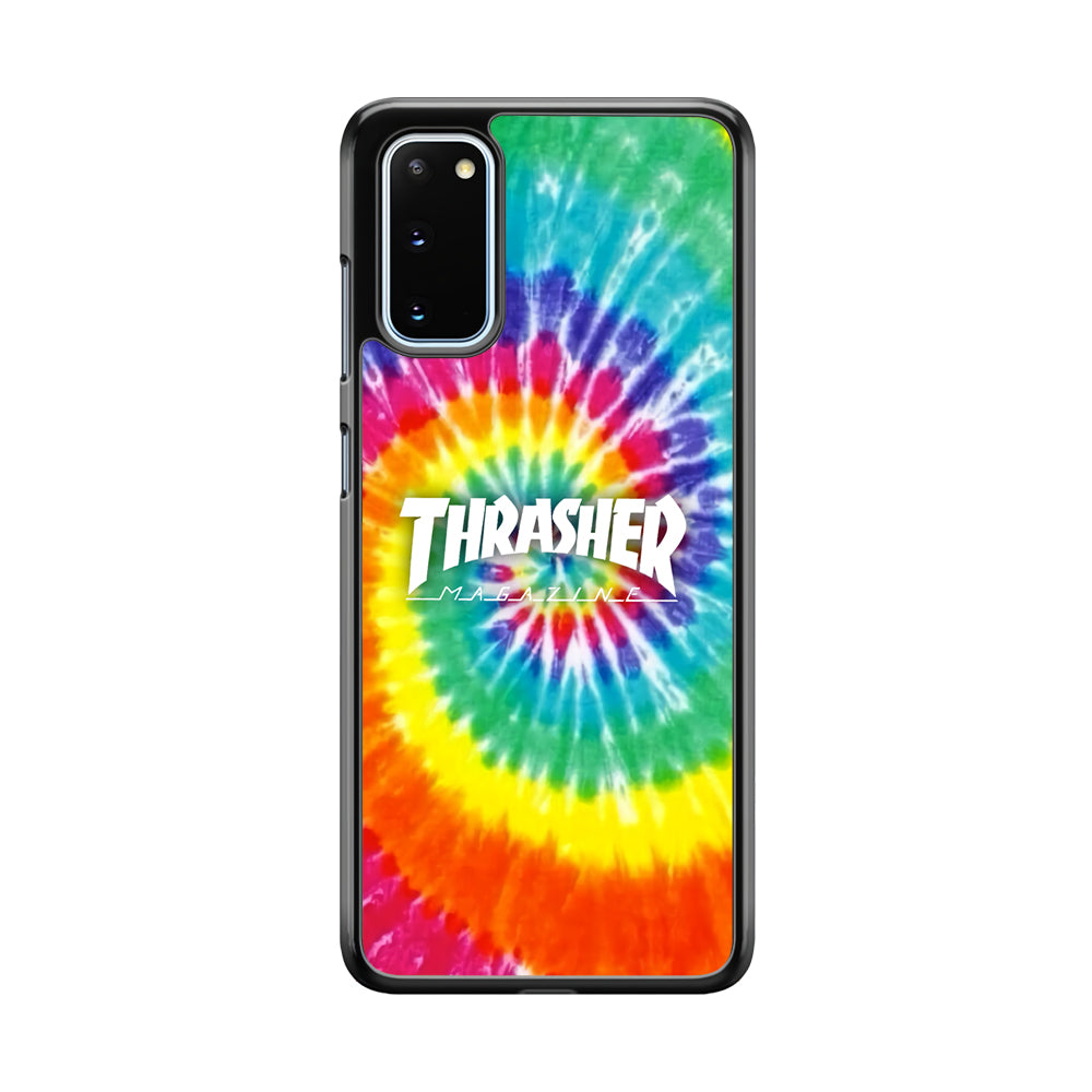 Thrasher Spiral Rainbow Samsung Galaxy S20 Case-Xtracase