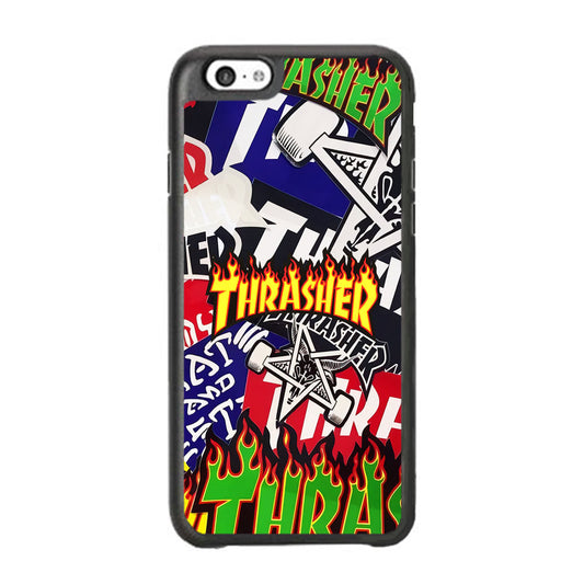 Thrasher Sticker Flat iPhone 6 | 6s Case-Xtracase