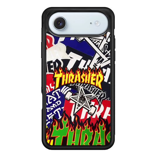 Thrasher Sticker Flat iPhone 17 Air Case - Xtracase