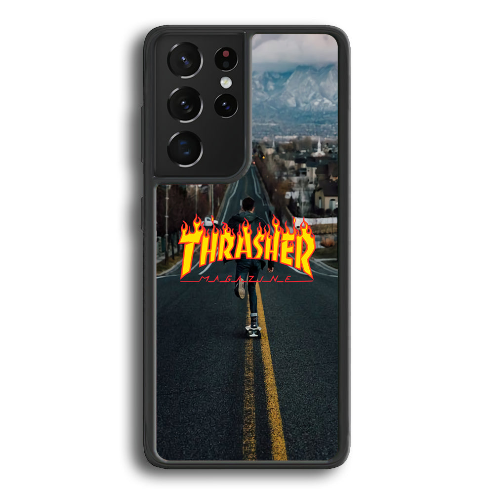Thrasher Way of Skate Life Samsung Galaxy S21 Ultra Case-Xtracase