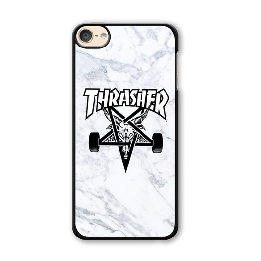 Thrasher x Pentagram White Marble iPod Touch 6 Case-Xtracase