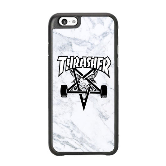 Thrasher x Pentagram White Marble iPhone 6 | 6s Case-Xtracase