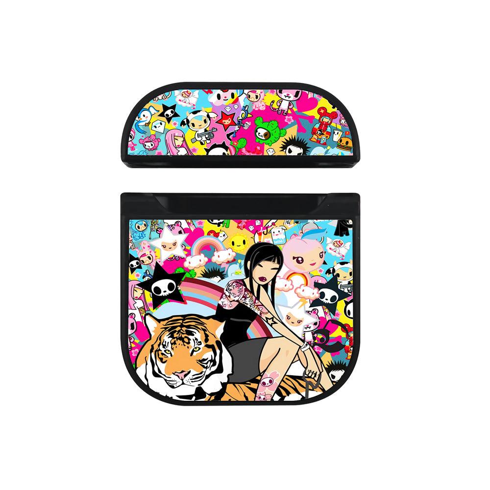 Tokidoki Comfort with Community Hard Plastic Case Cover For Apple Airpods-Xtracase