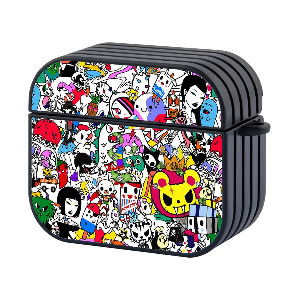 Tokidoki Shopping Spend Money Apple Airpods 3 Case-Xtracase