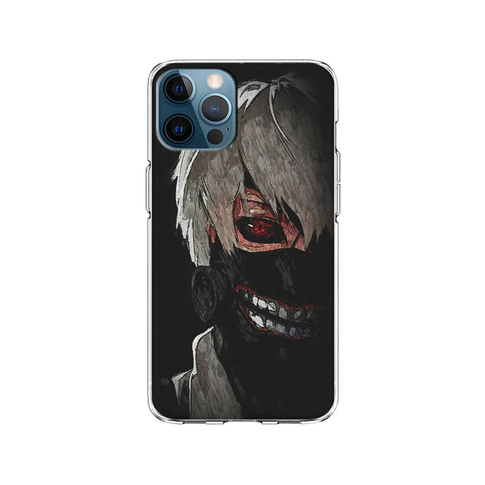 Tokyo Ghoul Ken Kaneki Anime iPhone 13 Pro Case-Clear Soft Case-Xtracase
