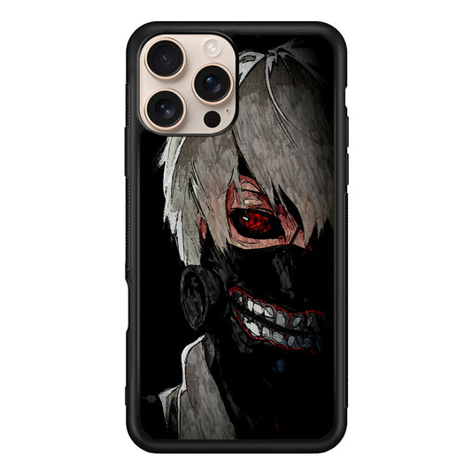 Tokyo Ghoul Ken Kaneki Anime iPhone 16 Pro Max Case - iPhone 16 Pro Max
