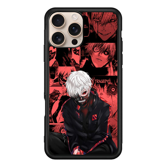 Tokyo Ghoul Ken Kaneki Comic iPhone 16 Pro Case - iPhone 16 Pro