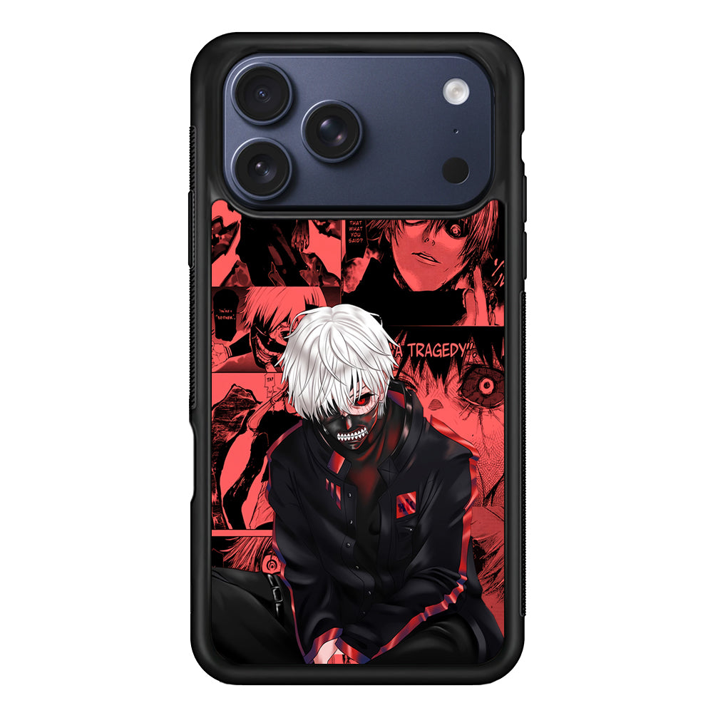 Tokyo Ghoul Ken Kaneki Comic iPhone 17 Pro Max Case - Xtracase