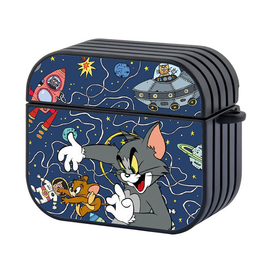 Tom and Jerry into The Space of Cats Apple Airpods 4 Case-Xtracase
