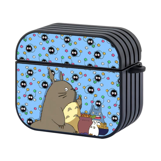 Totoro Enjoy a Snack Together Apple Airpods 3 Case-Xtracase