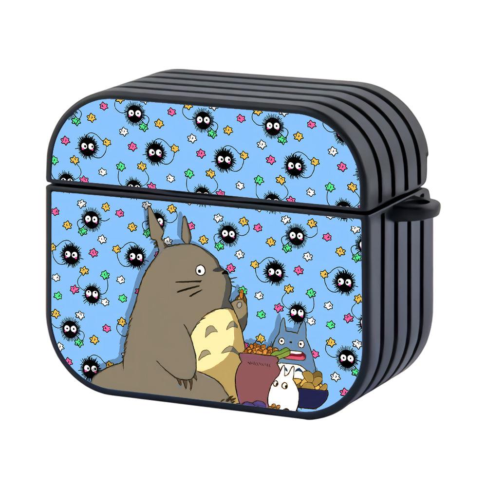 Totoro Enjoy a Snack Together Apple Airpods 4 Case-Xtracase