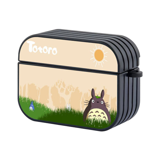 Totoro Silent Hiding Hard Plastic Case Cover For Apple Airpods Pro 3-Xtracase