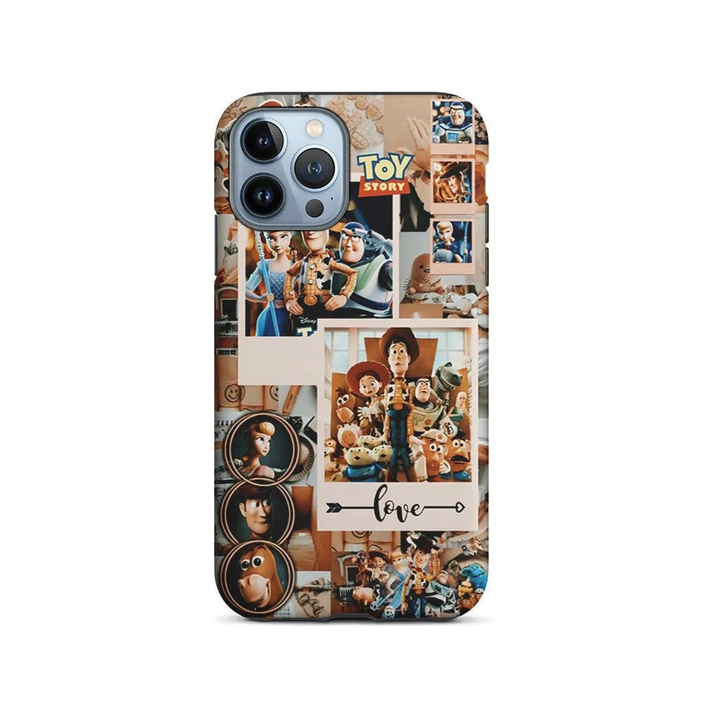Toy Story Aesthetic Photo iPhone 13 Pro Max Case-2 in 1 Tough Case-Xtracase