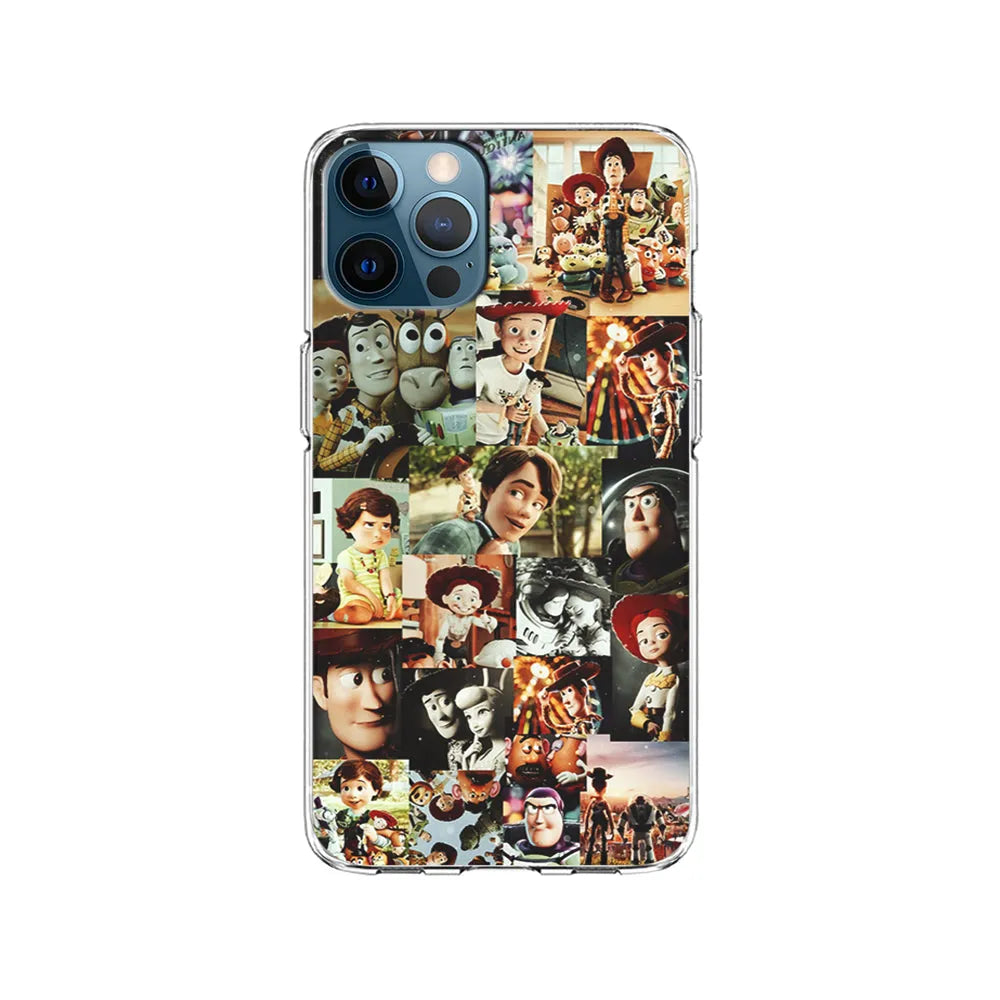 Toy Story Aesthetic Vintage iPhone 13 Pro Case-Clear Soft Case-Xtracase