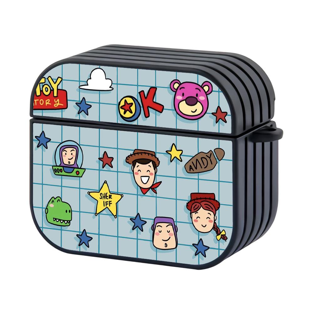 Toy Story Comrade of Sheriff Hard Plastic Case Cover For Apple Airpods 4-Xtracase