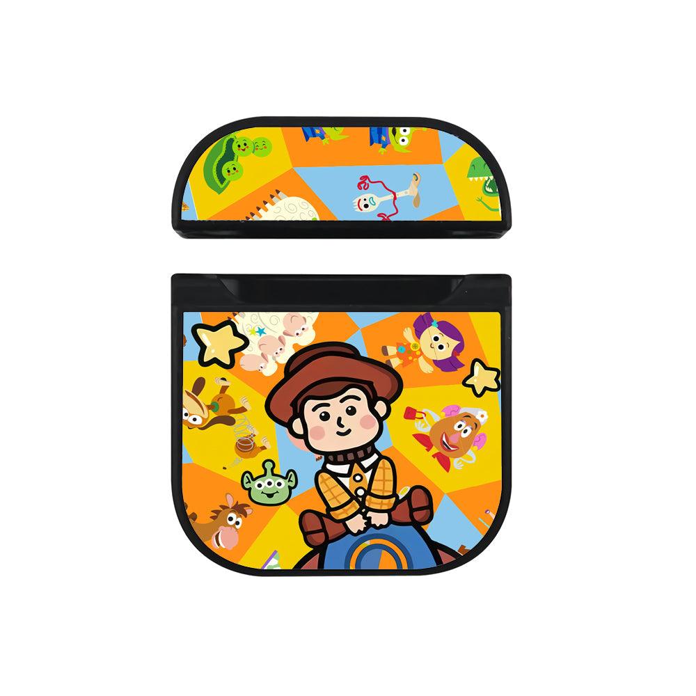 Toy Story Following Friends into Space Hard Plastic Case Cover For Apple Airpods-Xtracase