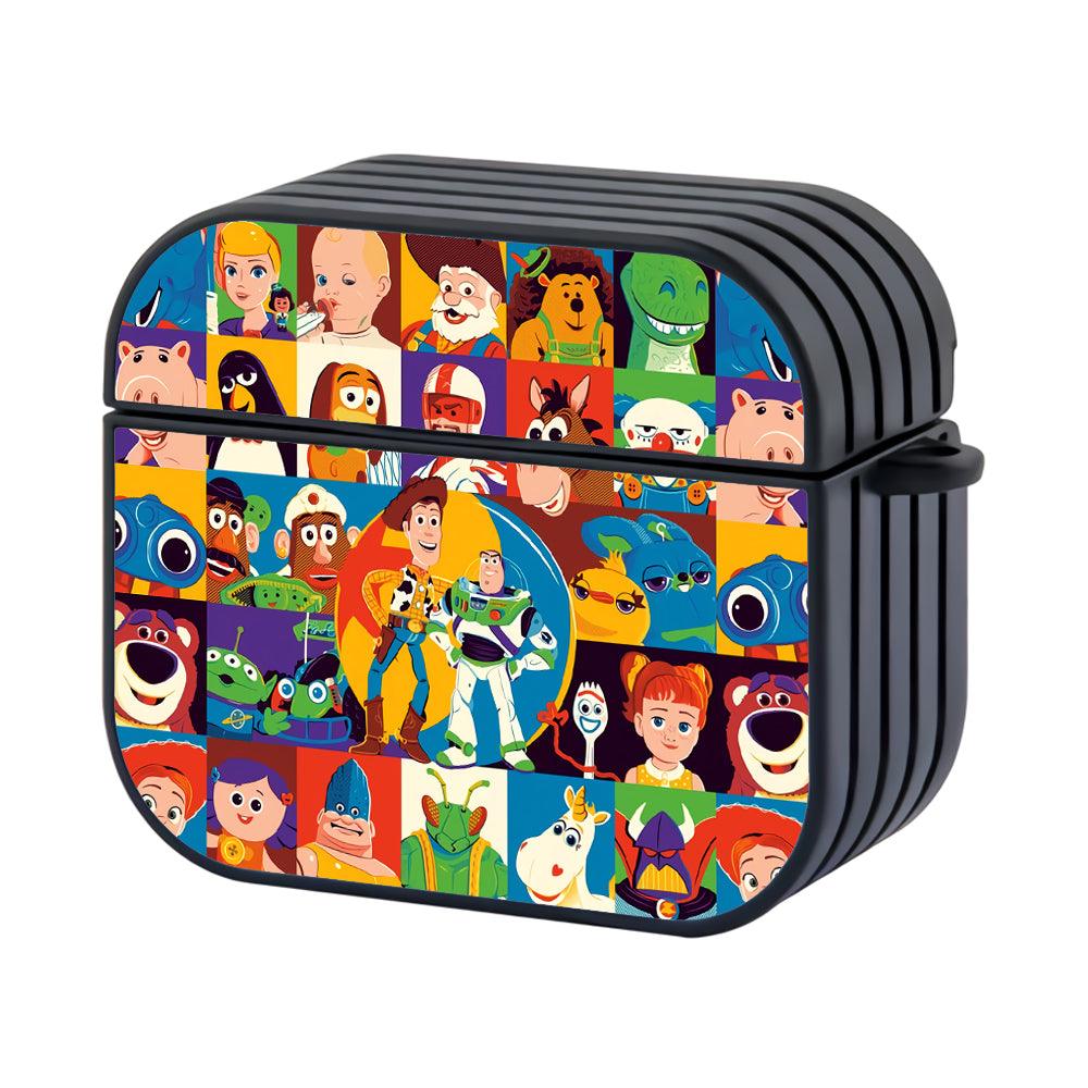 Toy Story Frame of Friendship Hard Plastic Case Cover For Apple Airpods 3-Xtracase